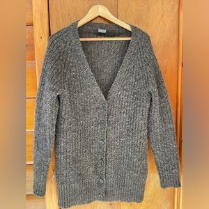 Oversized cardigan, size small.